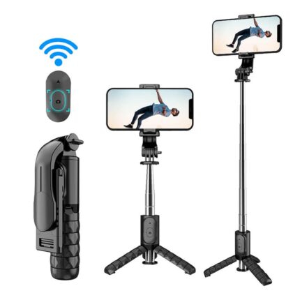 Mini Hot Sale Selfie Stick Tripod Led Light Phone Wireless Handheld Bluetooth With Remo Selfie Stick Stand